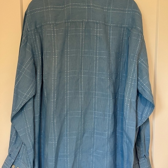 Tommy Bahama 100% Linen Men's Mixed Weave Button Front Casual Shirt / XLarge - Picture 8 of 12